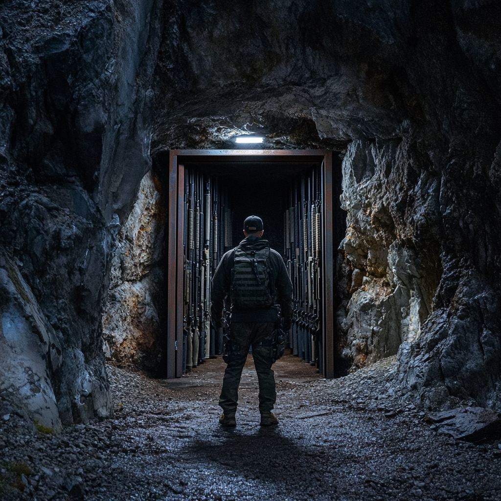 A Man Finds Vault Door in Montana Mountain