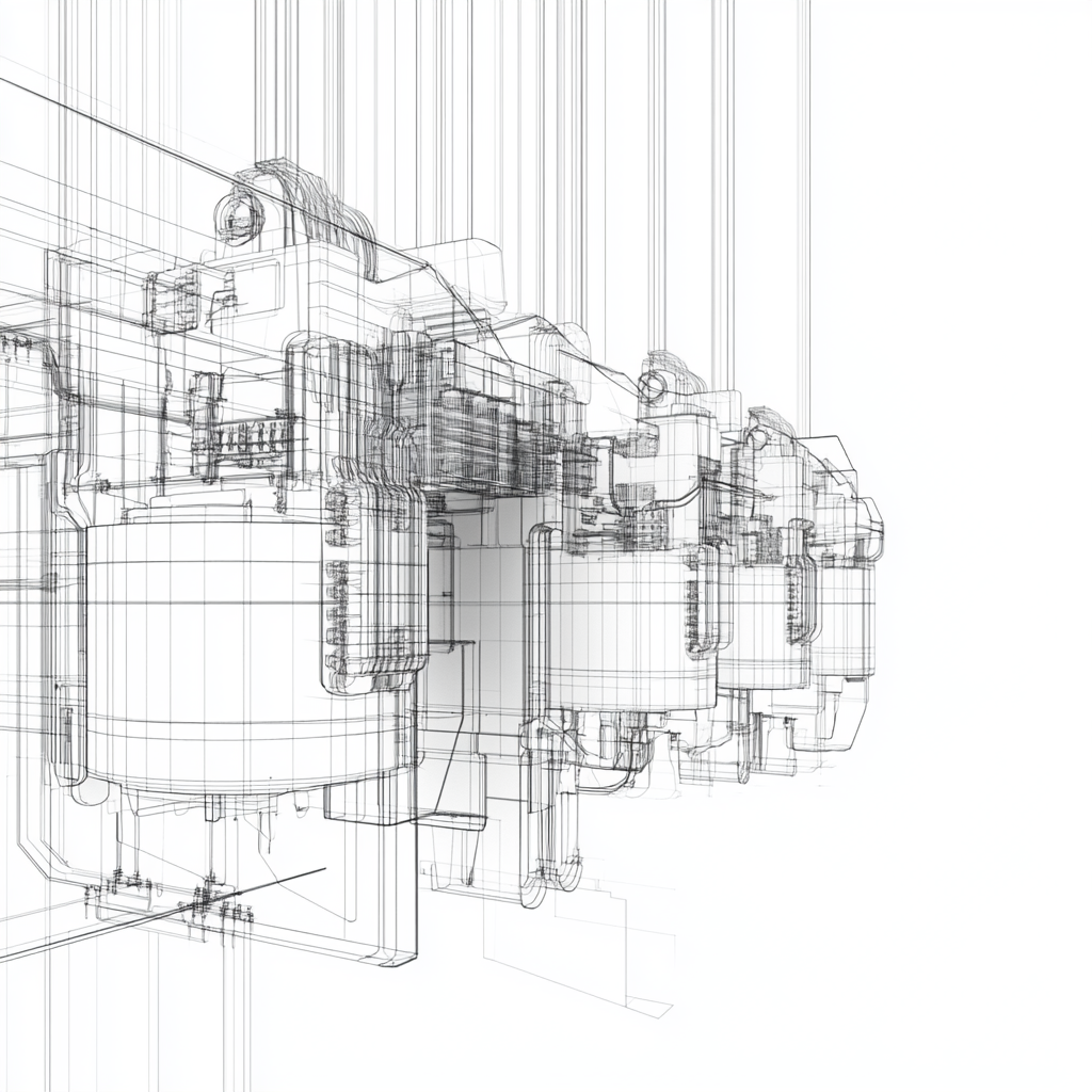 A Minimalistic Wireframe of an Energy Transformer