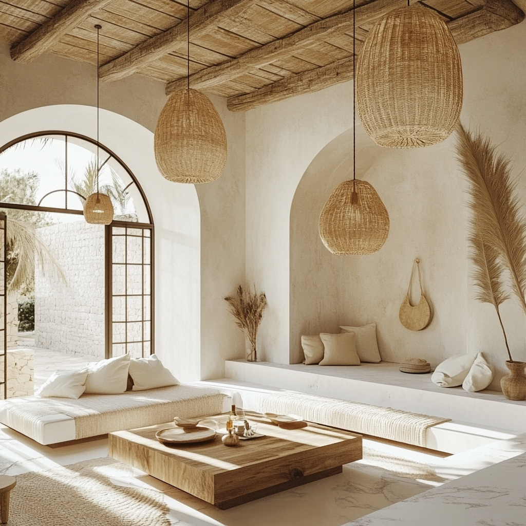 A Modern Mediterranean Fusion Interior Design Mood