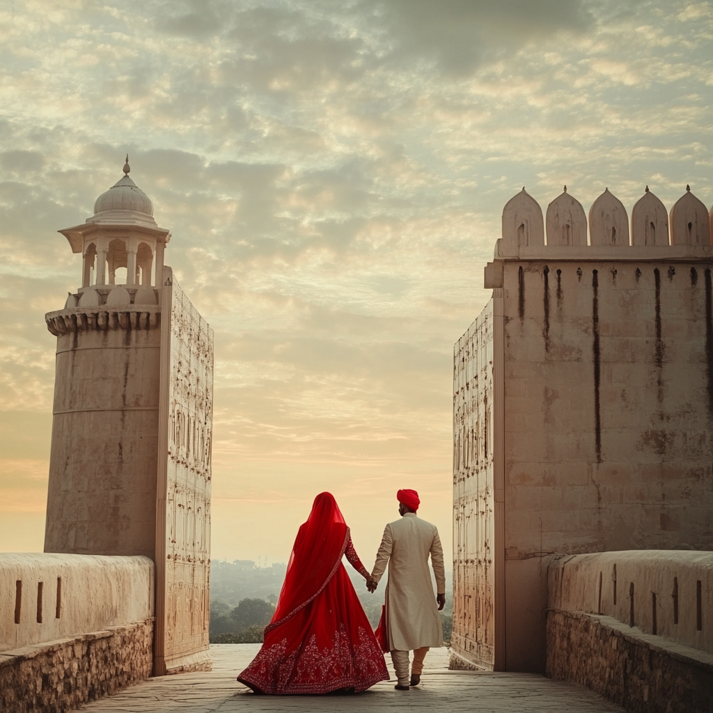 A Muslim Indian Wedding at Ivory Fort Gate