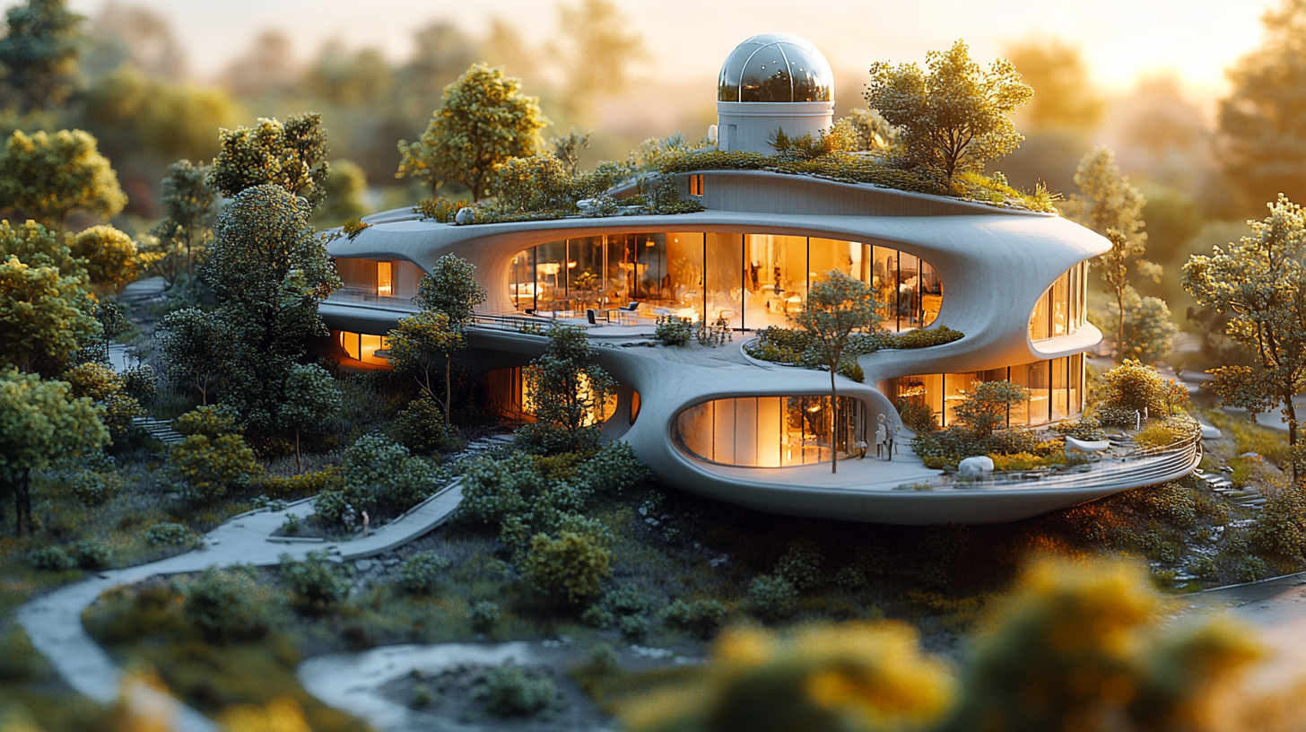 A New Low-Rise Eco-Resort with Observatory