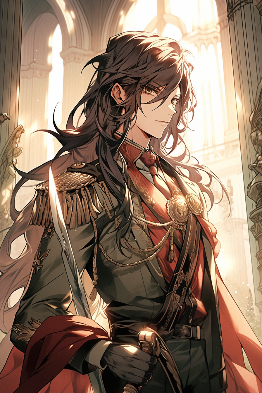 A Noble Man with Sword in Castle (Webtoon)