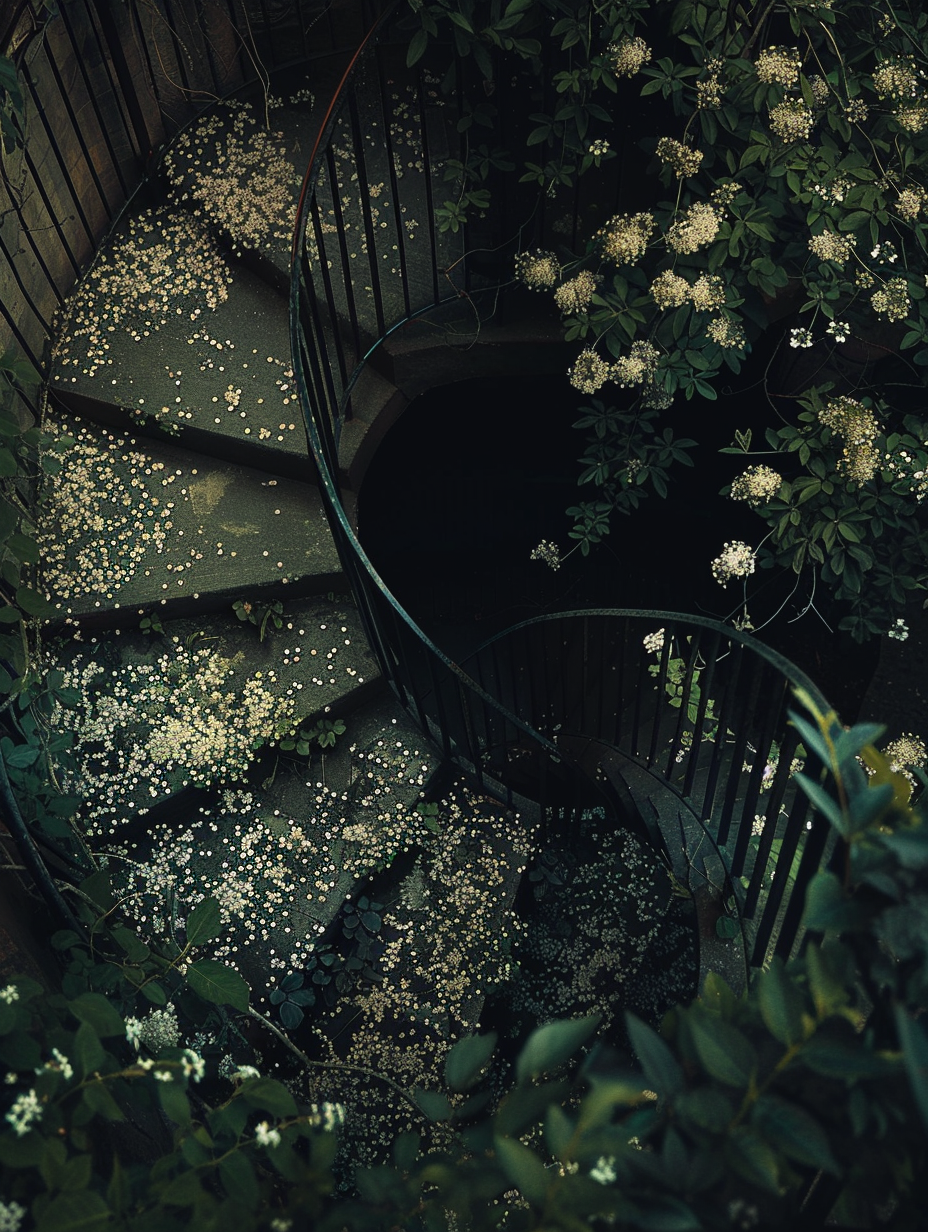 A Nostalgic Summer Evening on Spiral Staircase