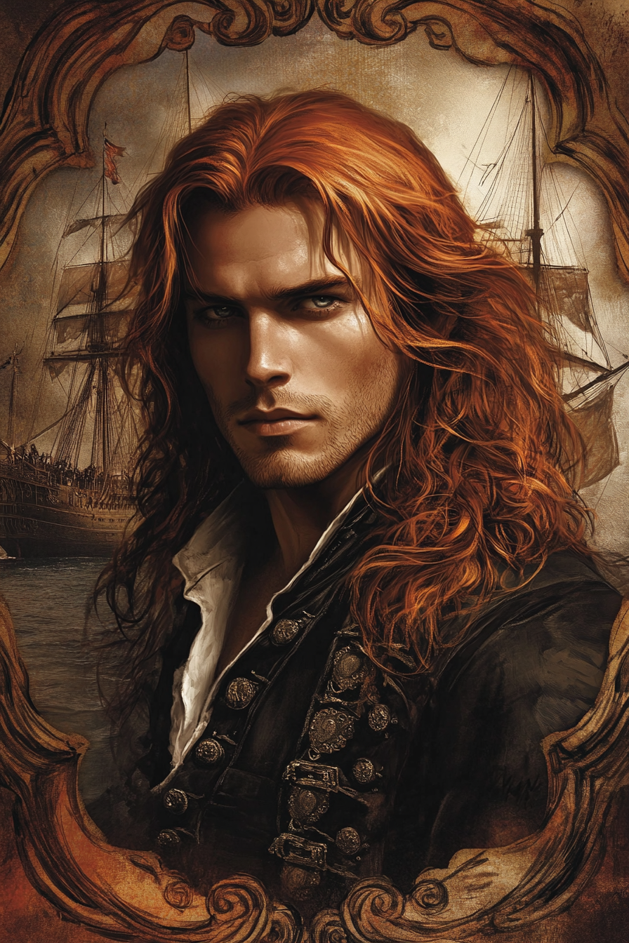 A Pirate's Romantic Adventure: The Man with Red Hair