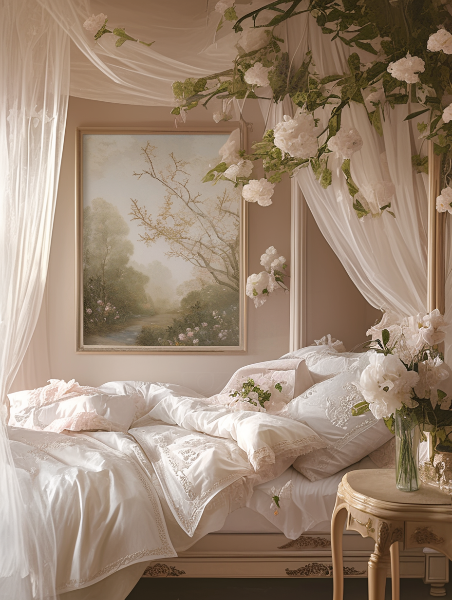 A Princess' Dreamy Room with Lovely Decorations