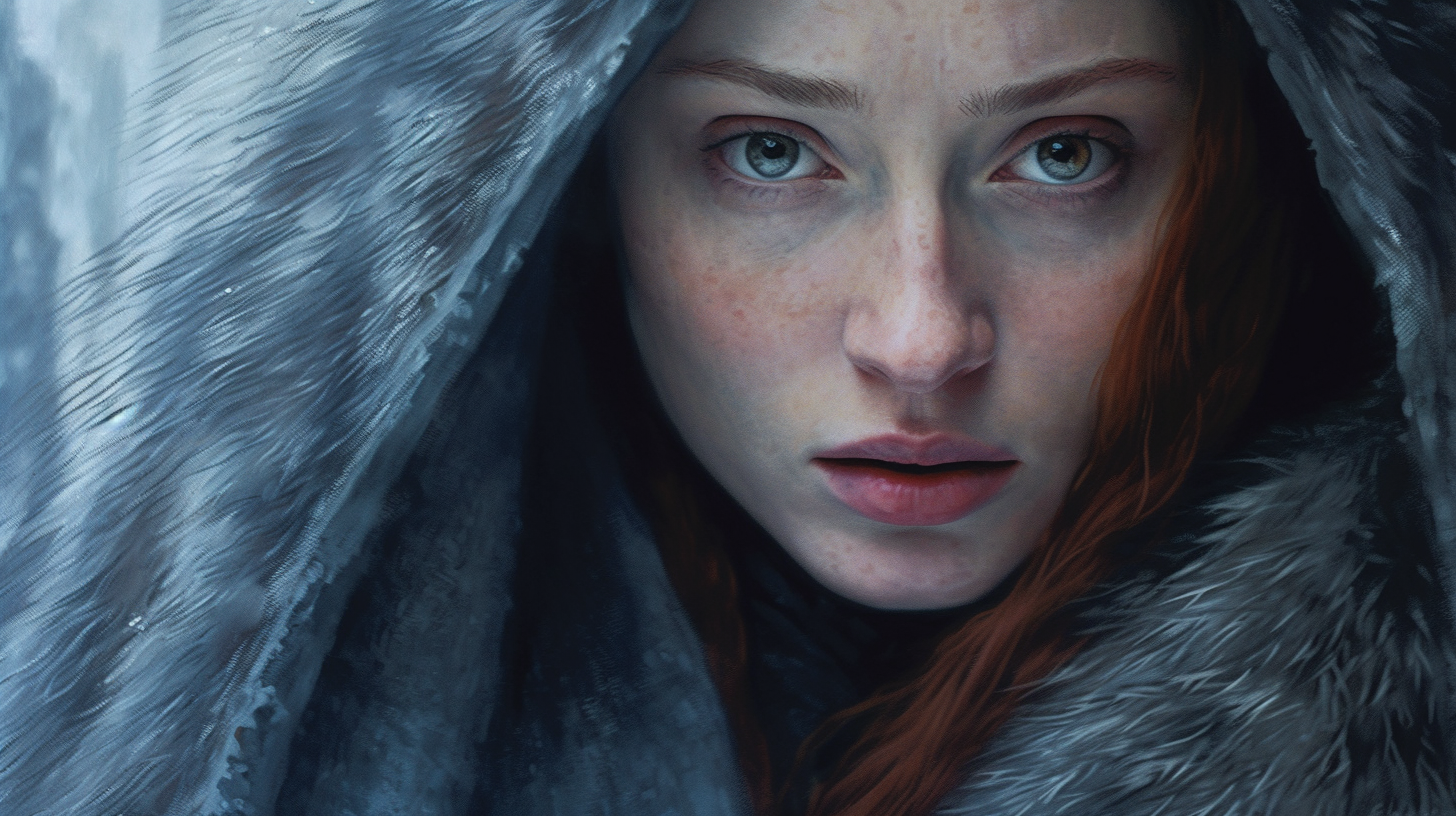 A Queen's Quiet Strength: Sansa Stark Portrait