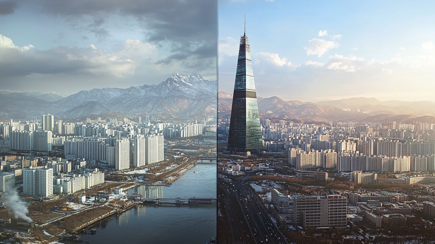 A Realistic Contrast Between North and South Korea