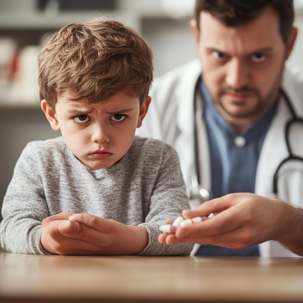 A Sad Kid and Creepy Doctor Together