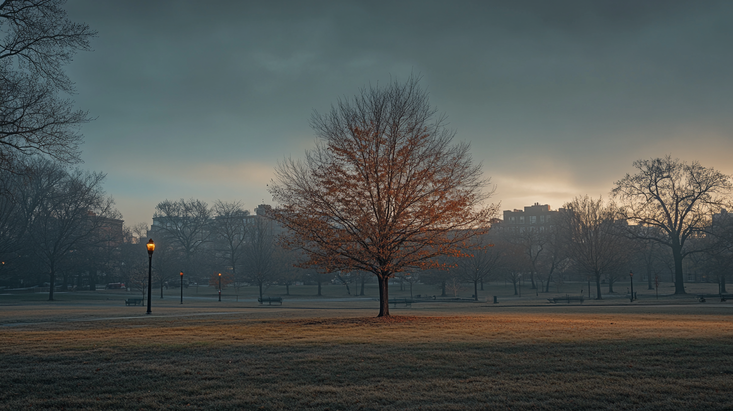 A Small Tree in the Center of Baltimore