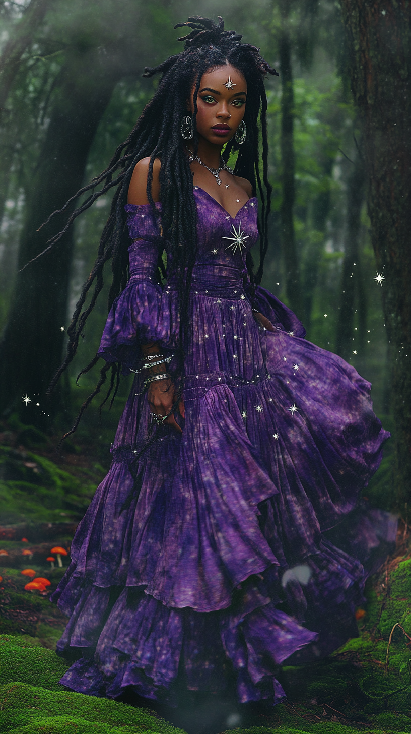 A Steampunk Beauty in Enchanted Forest