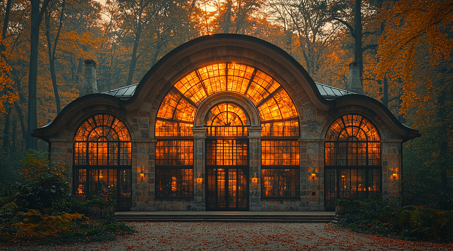 A Stunning House in the Beautiful Forest