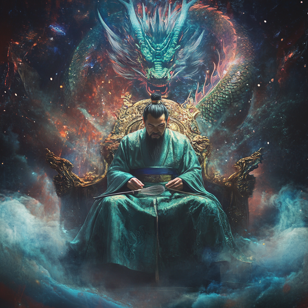 A Taoist Priest and King in a Feng Shui Universe