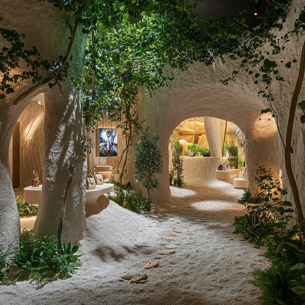 A Tranquil Nature Store: Loewe's Garden Transformation