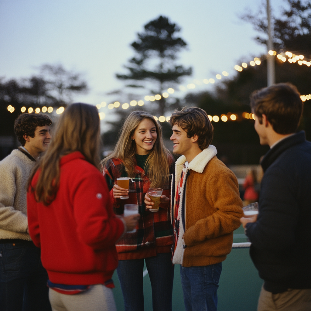 A Vibrant College Reunion at Coastal Pickleball Court