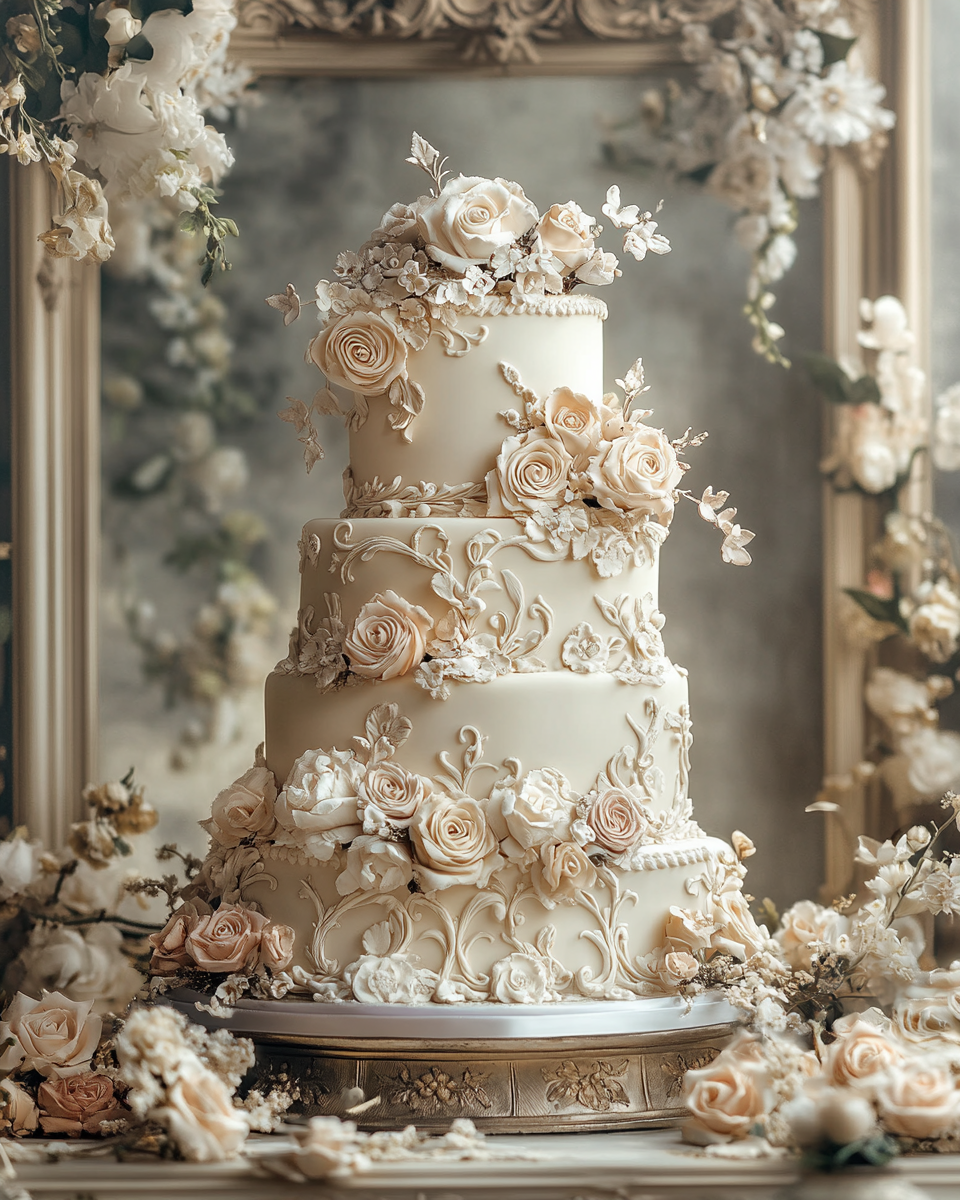 A Victorian Rococo Wedding Cake Design Book