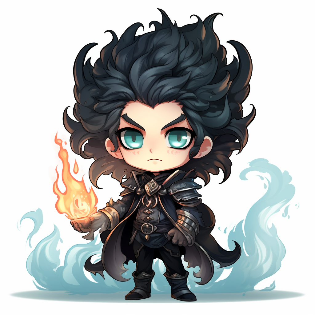 Chibi Style Greek God Hades