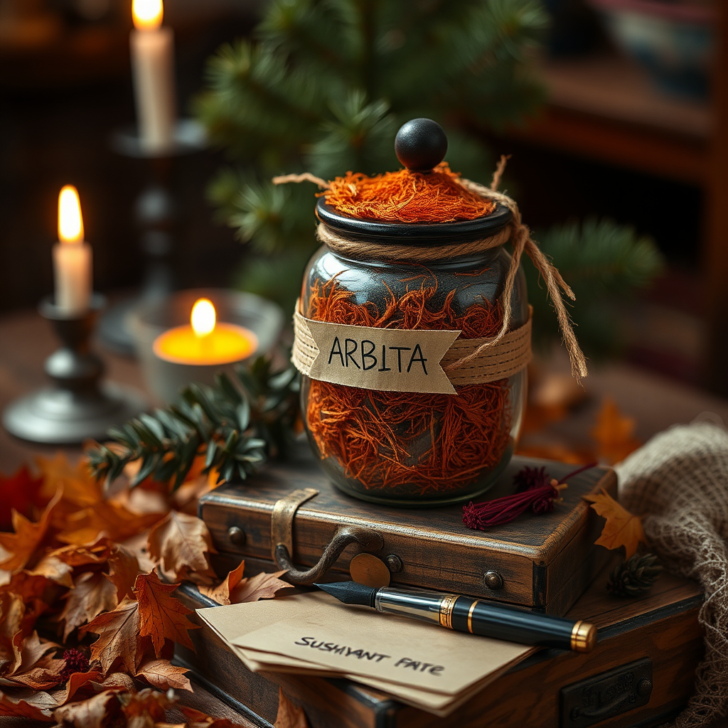 A decorated saffron jar for sale - ARBITA.