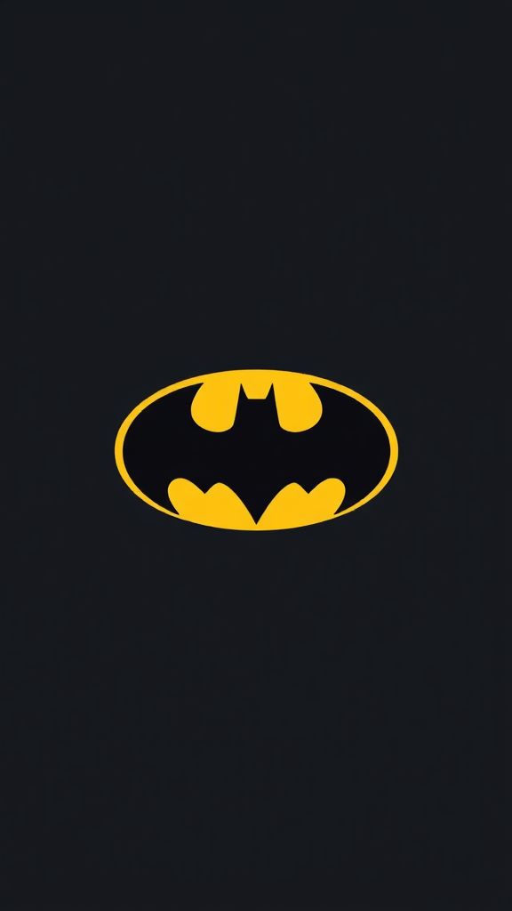 A simple Batman background for your phone.