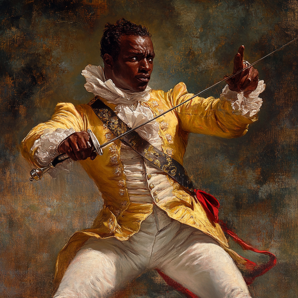 A talented French musician and athlete in 18th century.