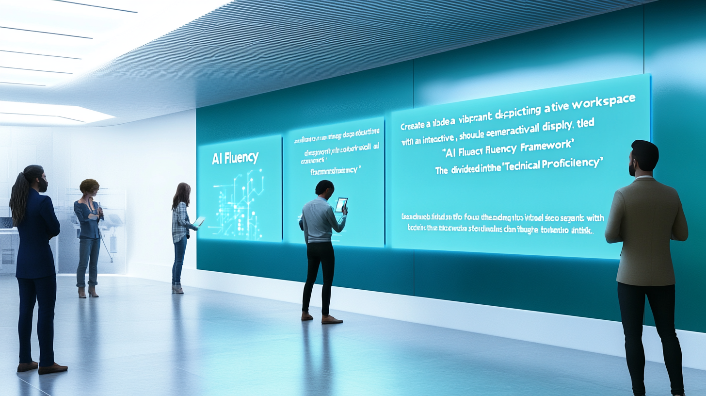 AI Fluency Framework: Modern Interactive Workspace for Collaborative Learning