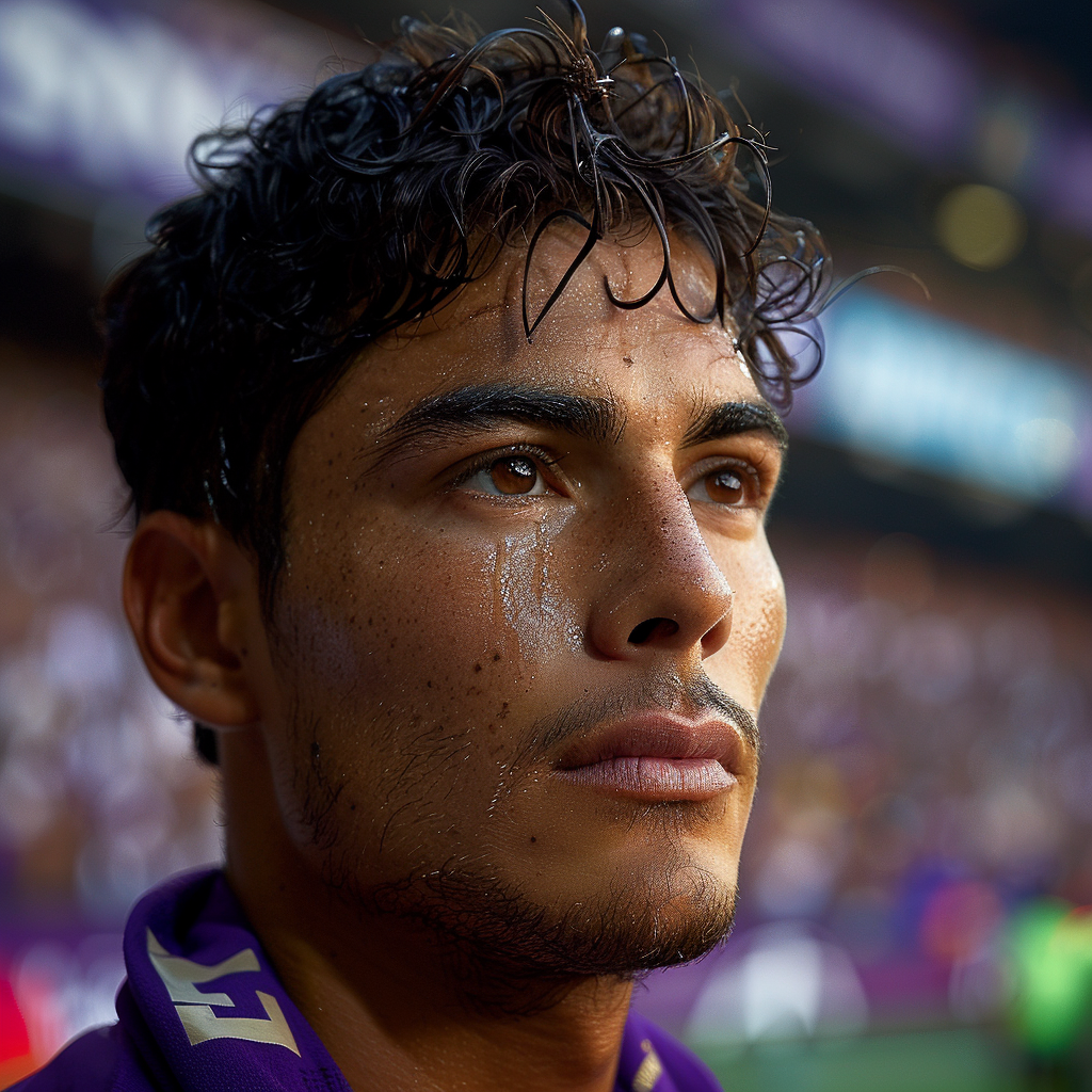 Acácio da Silva, Brazilian midfielder, Fiorentina uniform, young.