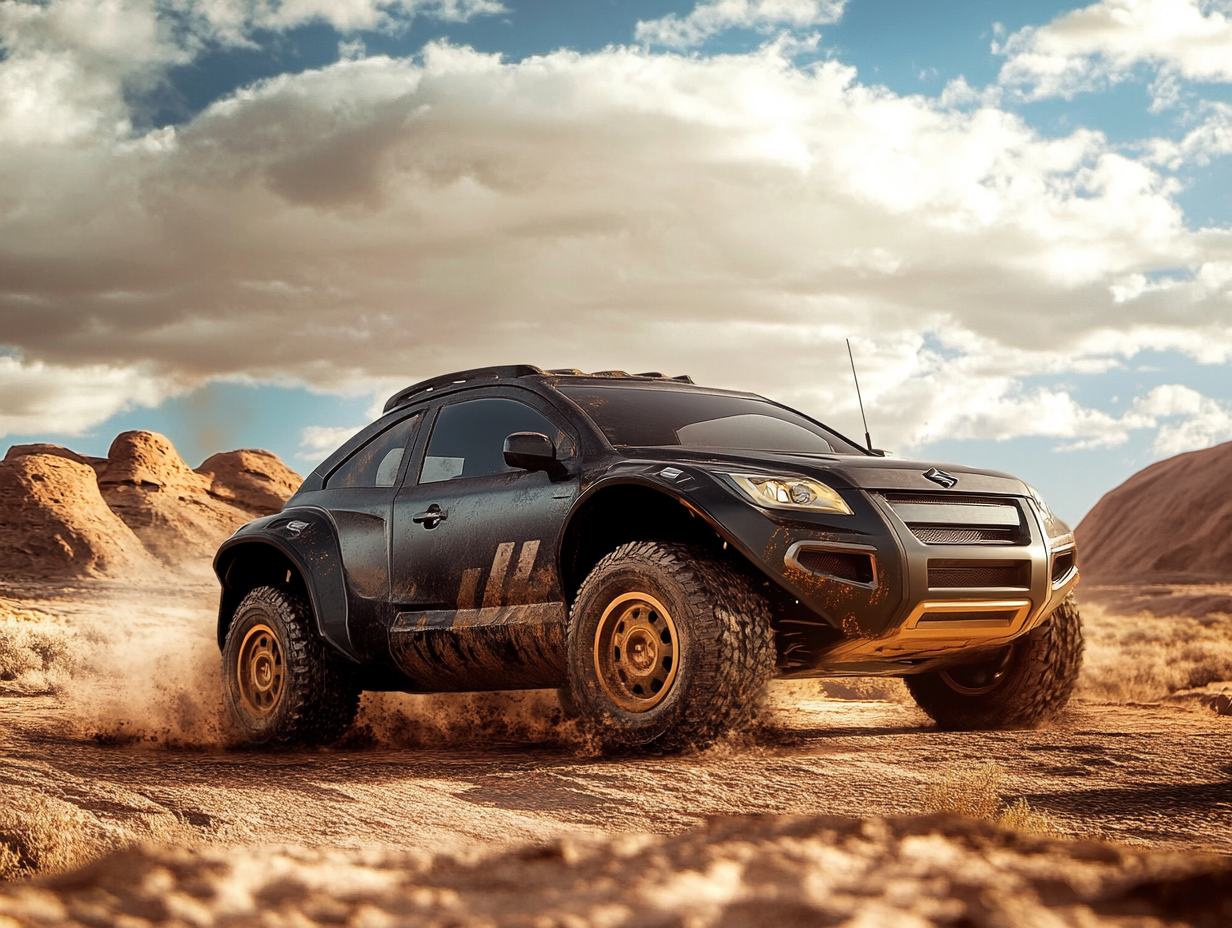 Adventure in ISUZU VehiCROSS: A Rugged Environment