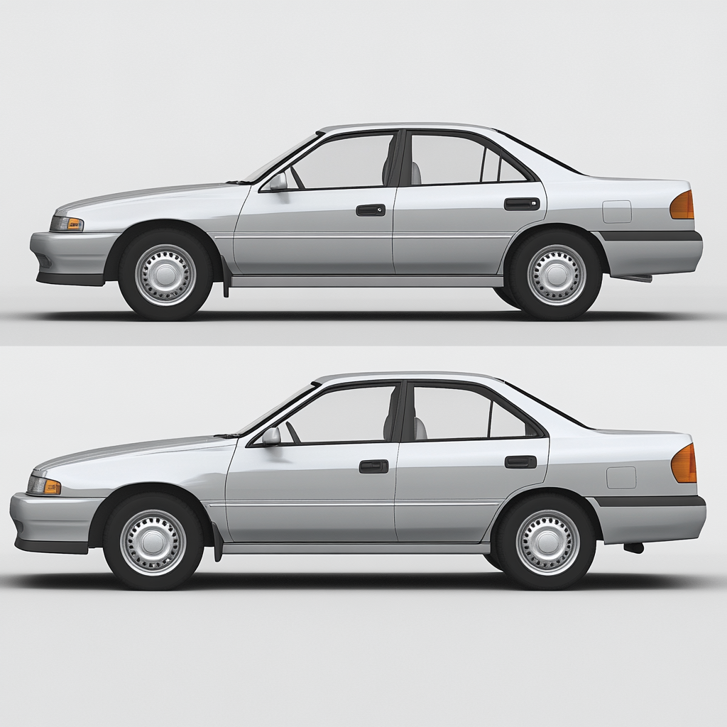 Affordable 1997 European Nissan Altima Sedan