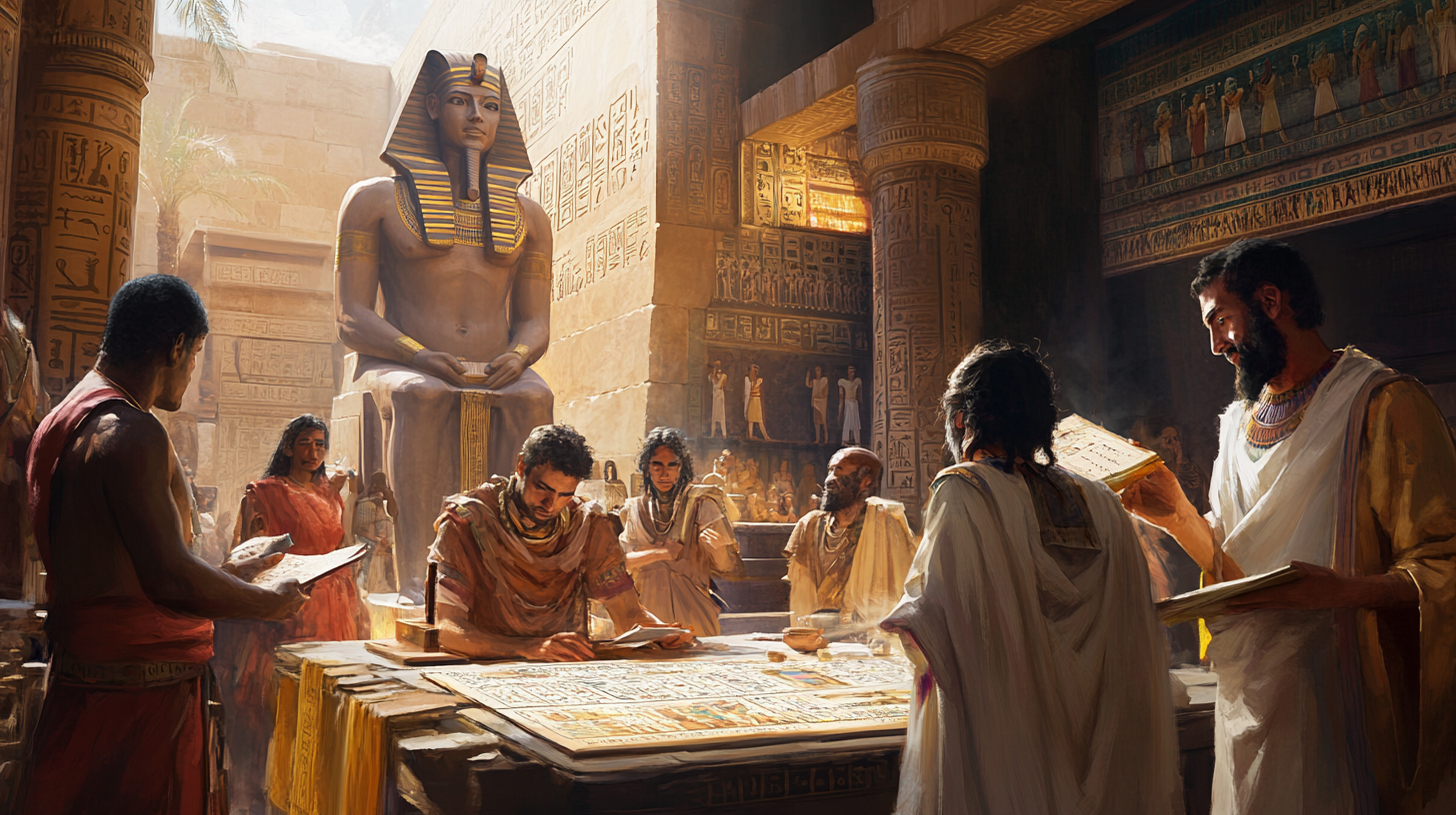 Ancient Egyptian Scholars Advancing Knowledge and Society