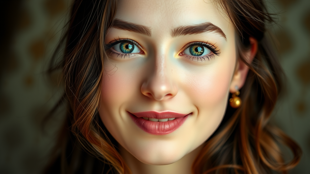 Aphrodite Portrait in Photorealistic Rendering