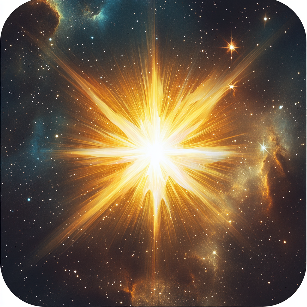 App icon with large star in gold and white.