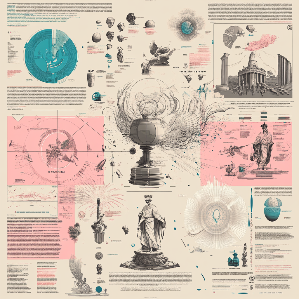 Art Cycles Throughout History: Intricate Infographic Design