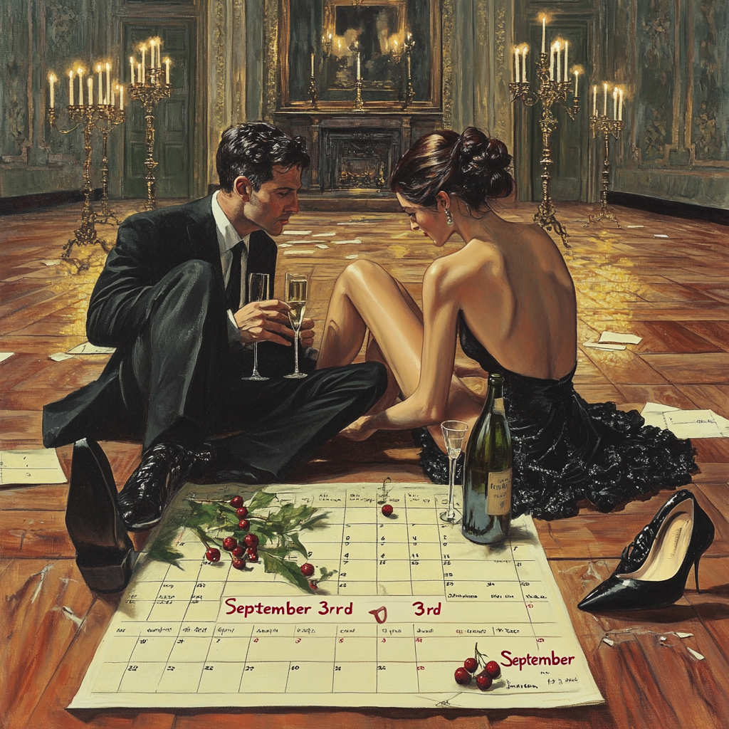 Artistic Tango Scene: September 3rd Calendar Date