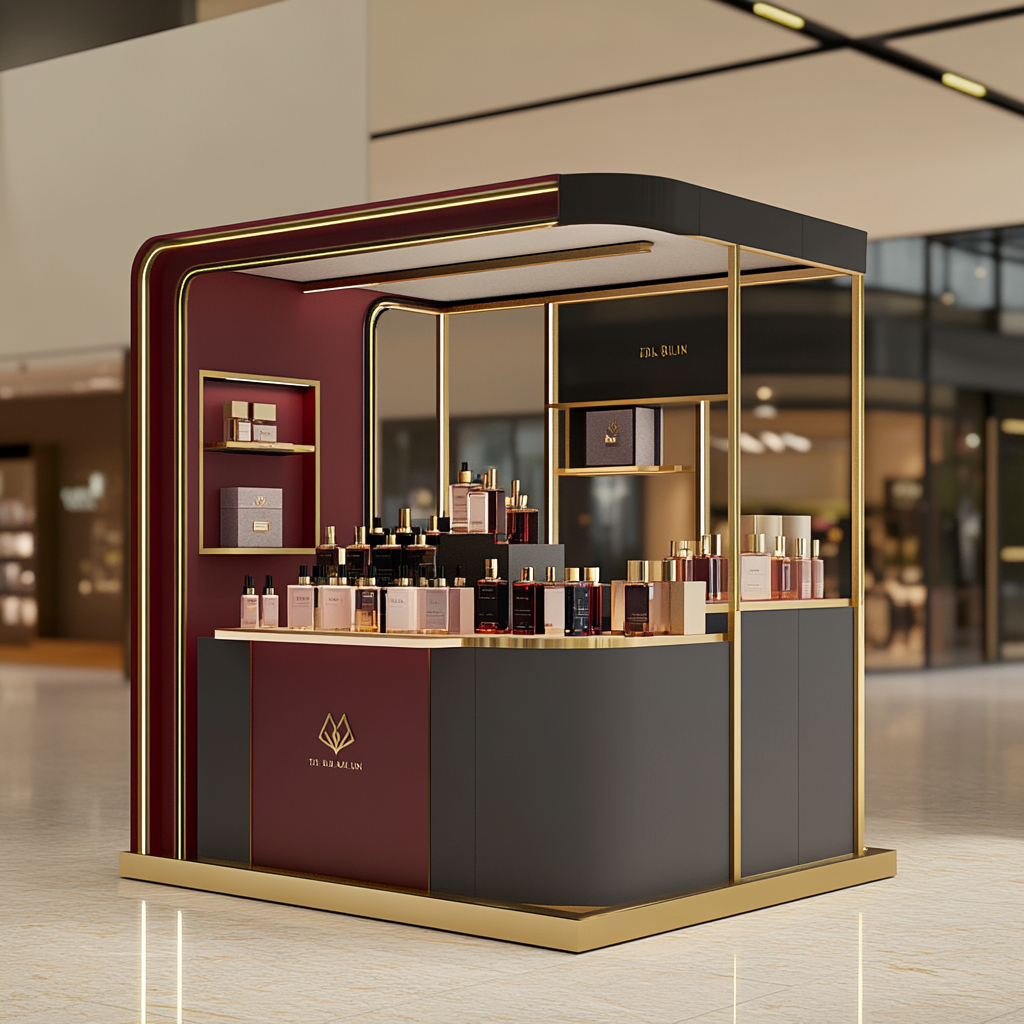 Atelier Rebul, rituals, Jo Malone inspired perfume kiosk.