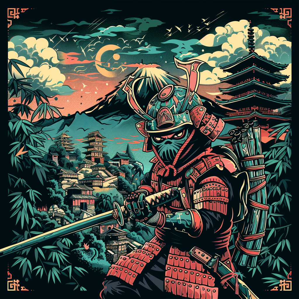 Black Myth: Wukong - Child Soldier in Samurai Mask