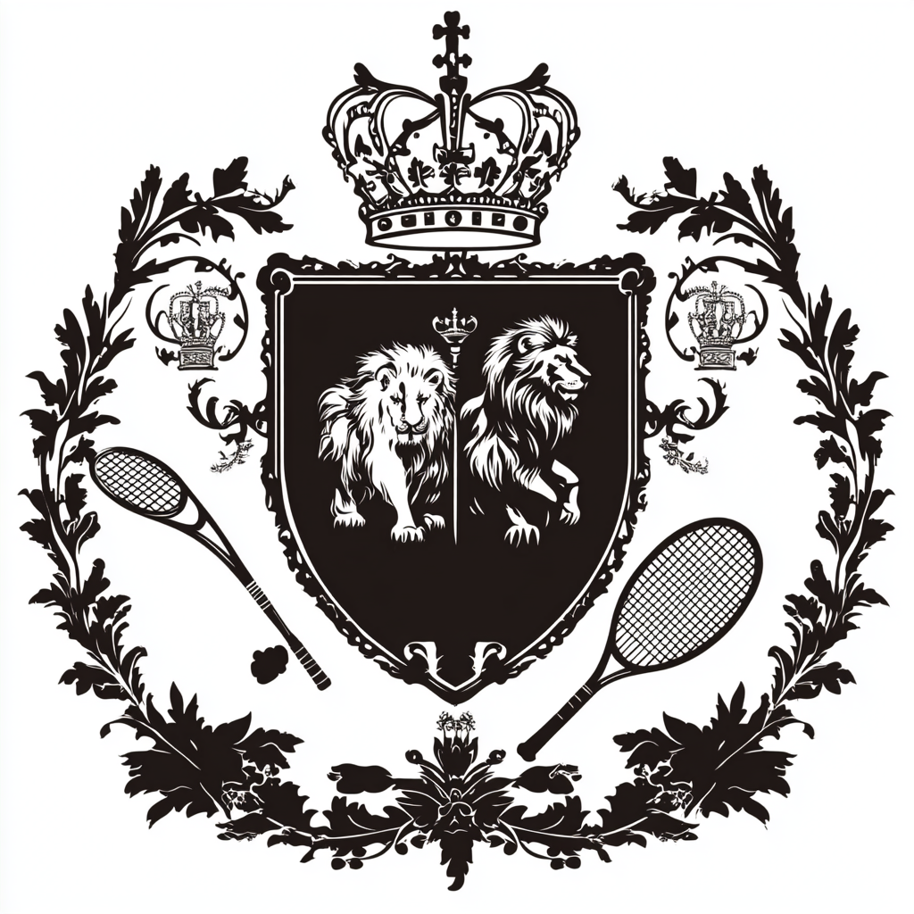 Black Vector Cambridge Style Coat of Arms 