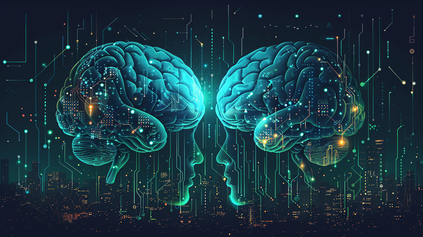 Brain-circuit logo for Multi-Tech Media in blue-green gradient.