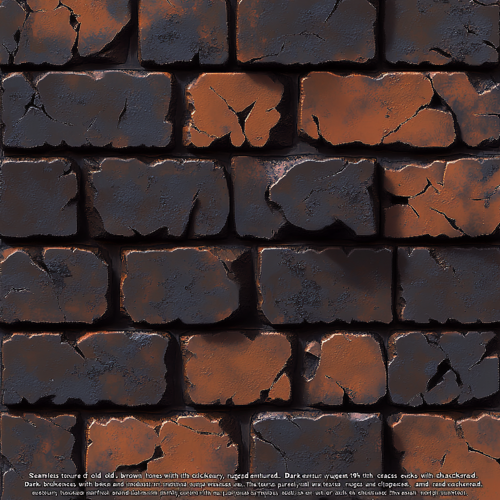 Brick Texture: Entrance of Industrial Coal Mine, Low Resolution