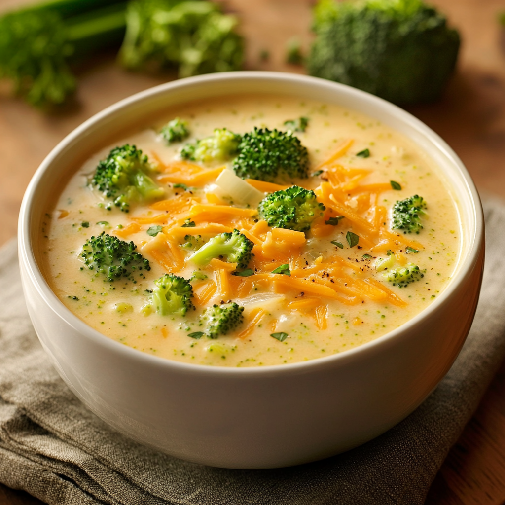 Broccoli Cheese Soup Recipe: lacy, balanced, mouthwatering, inspiring, creative.