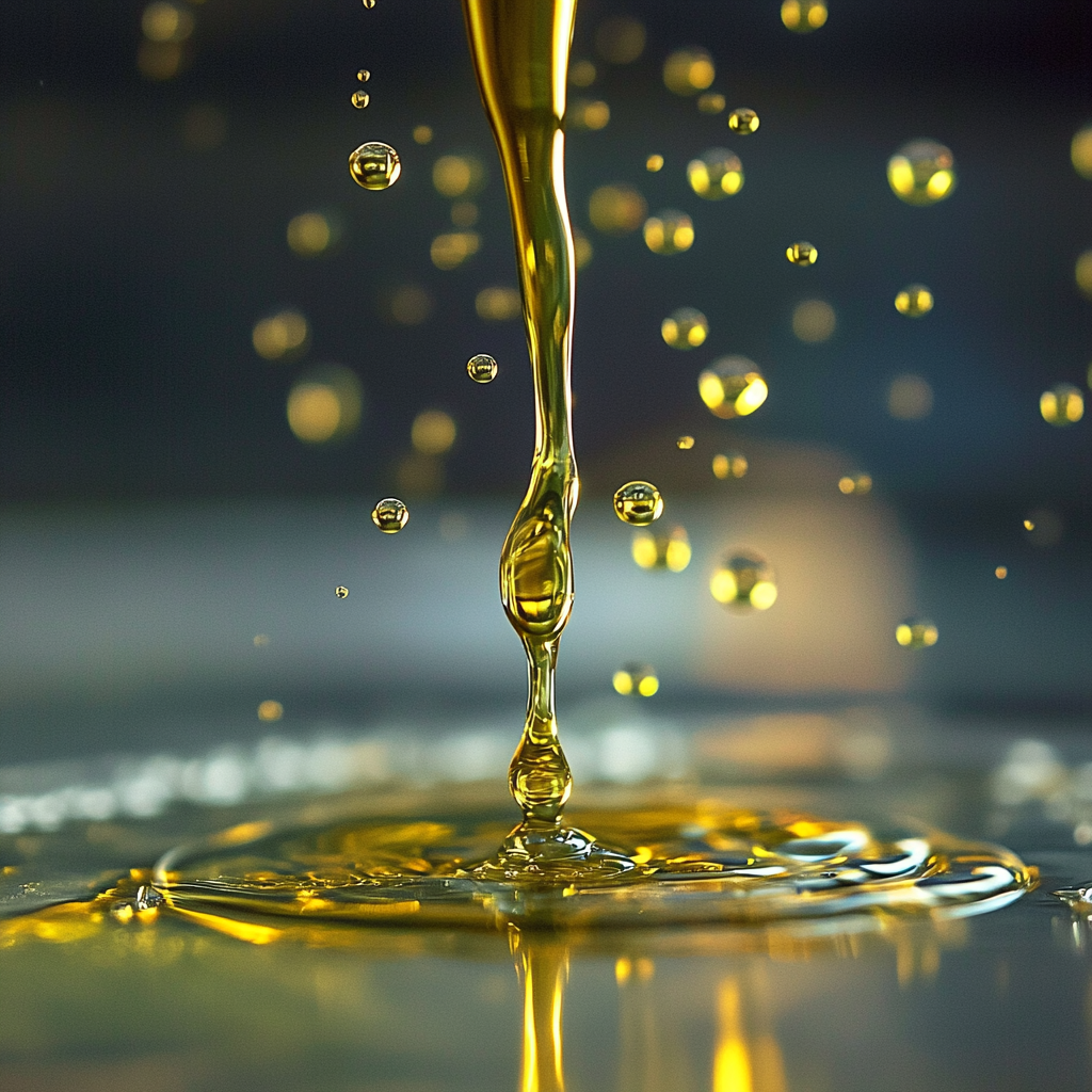 Capturing Gold Drops of Olive Oil