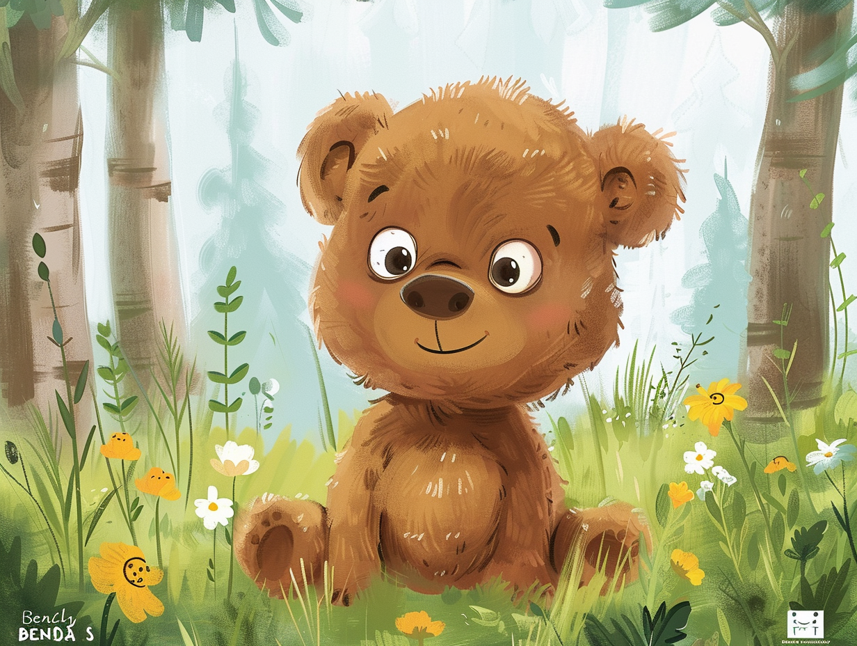 Children's Book Cover: Little Bear Teaches Independence