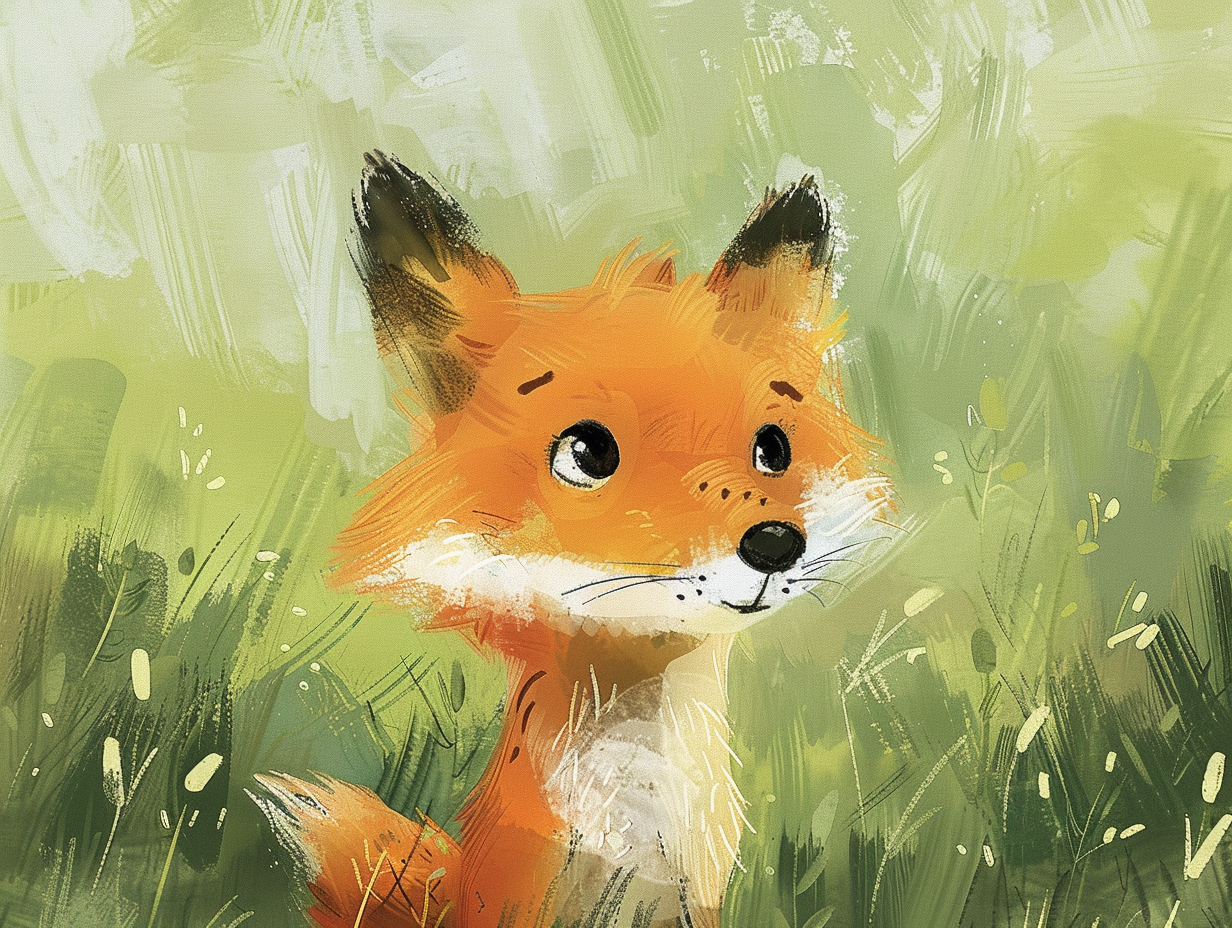 Children's Book Cover: Little Fox Teaches Independence