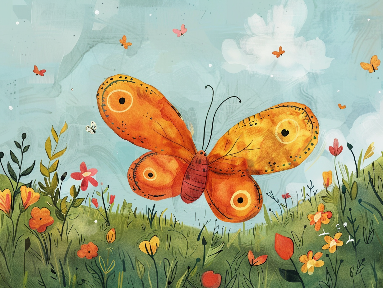 Children's book cover: Butterfly Billy teaches independence