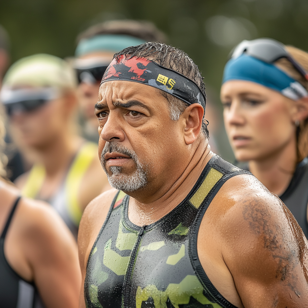 Chubby ex-military man ready for Ironman race