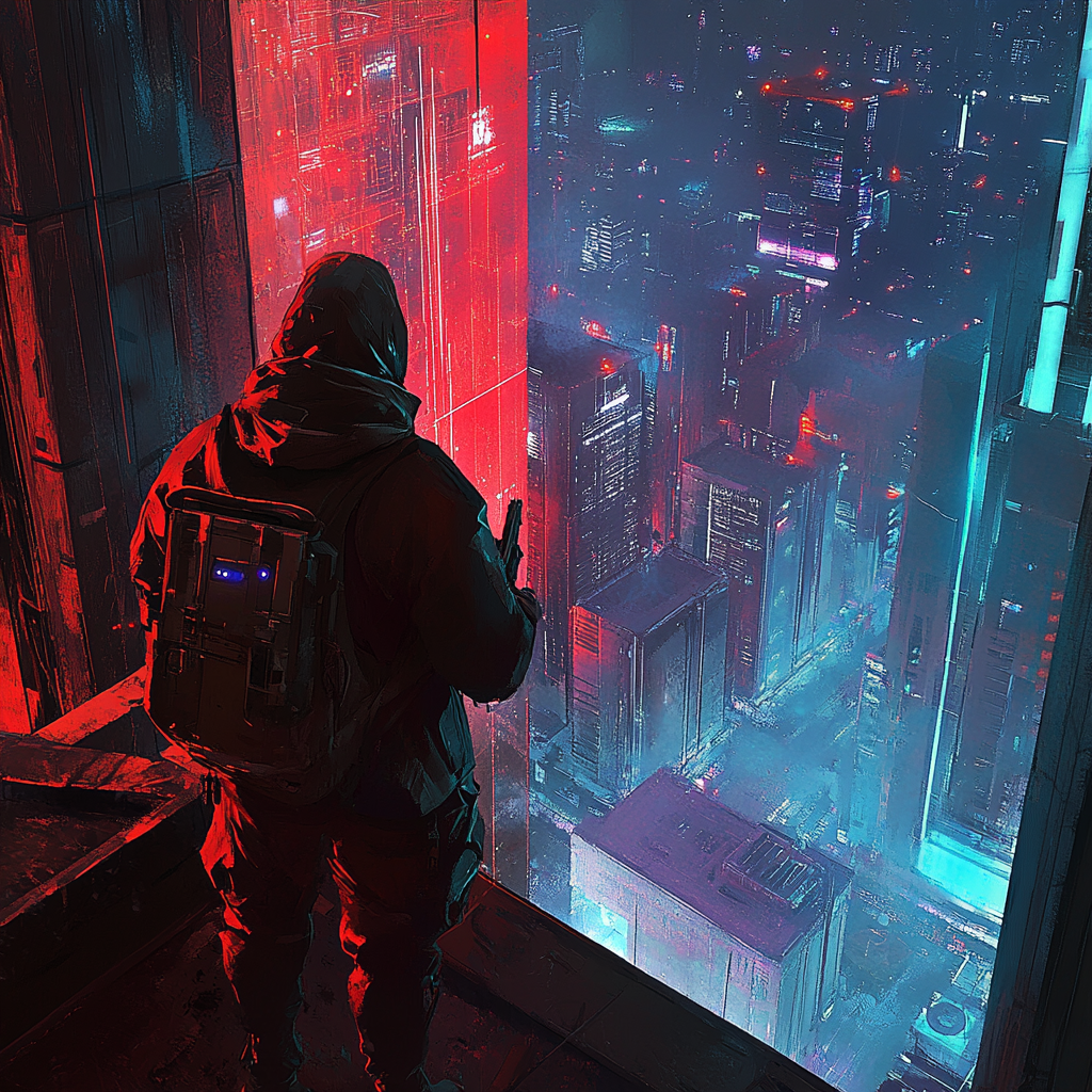 Cipher Protocol: Cyberpunk Stealth-Action Game in Dystopian Metropolis 