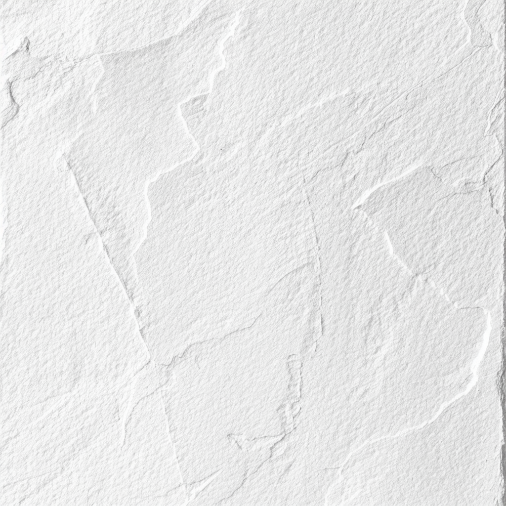 Close-up smooth white watercolor paper texture