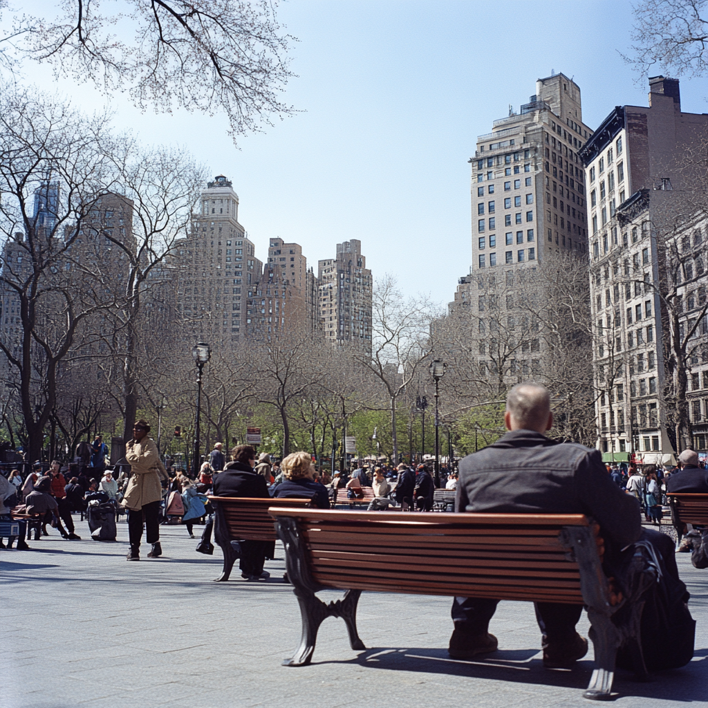 Color photograph on film. 2004 photograph. First Person View.