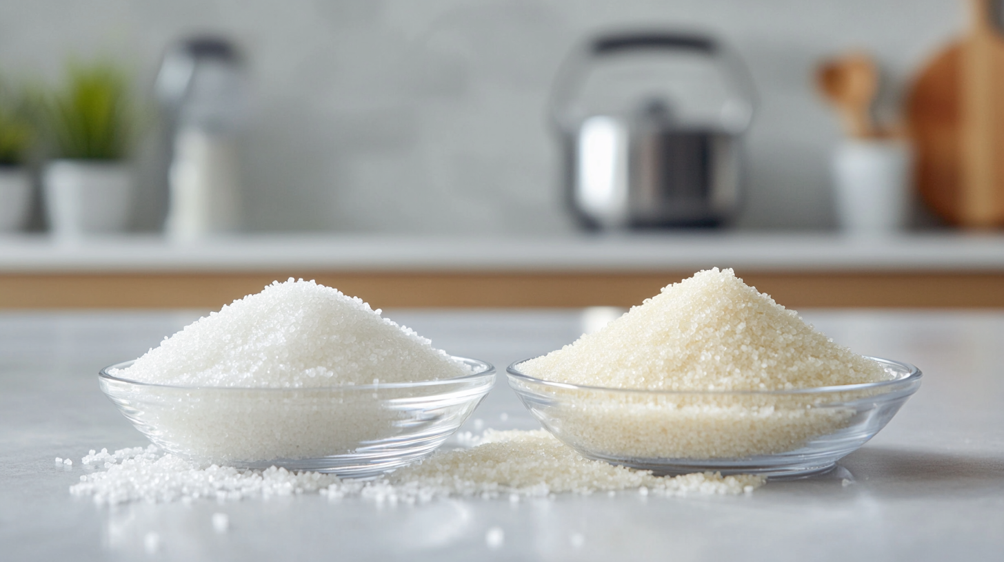 Comparison: Maltodextrin vs. Sugar in Modern Kitchen