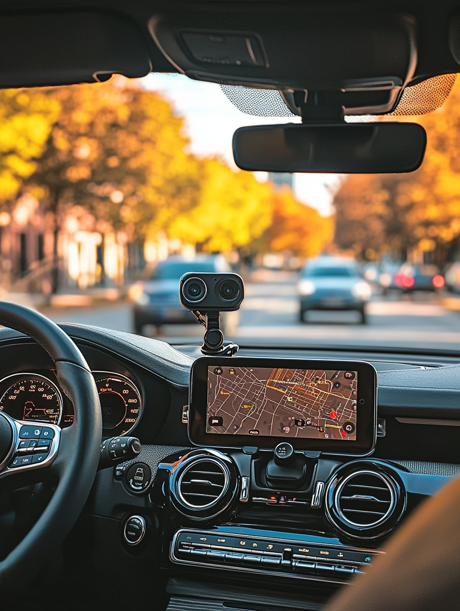 Convertible Car Interior POV iPhone 15 Picture Innocuous