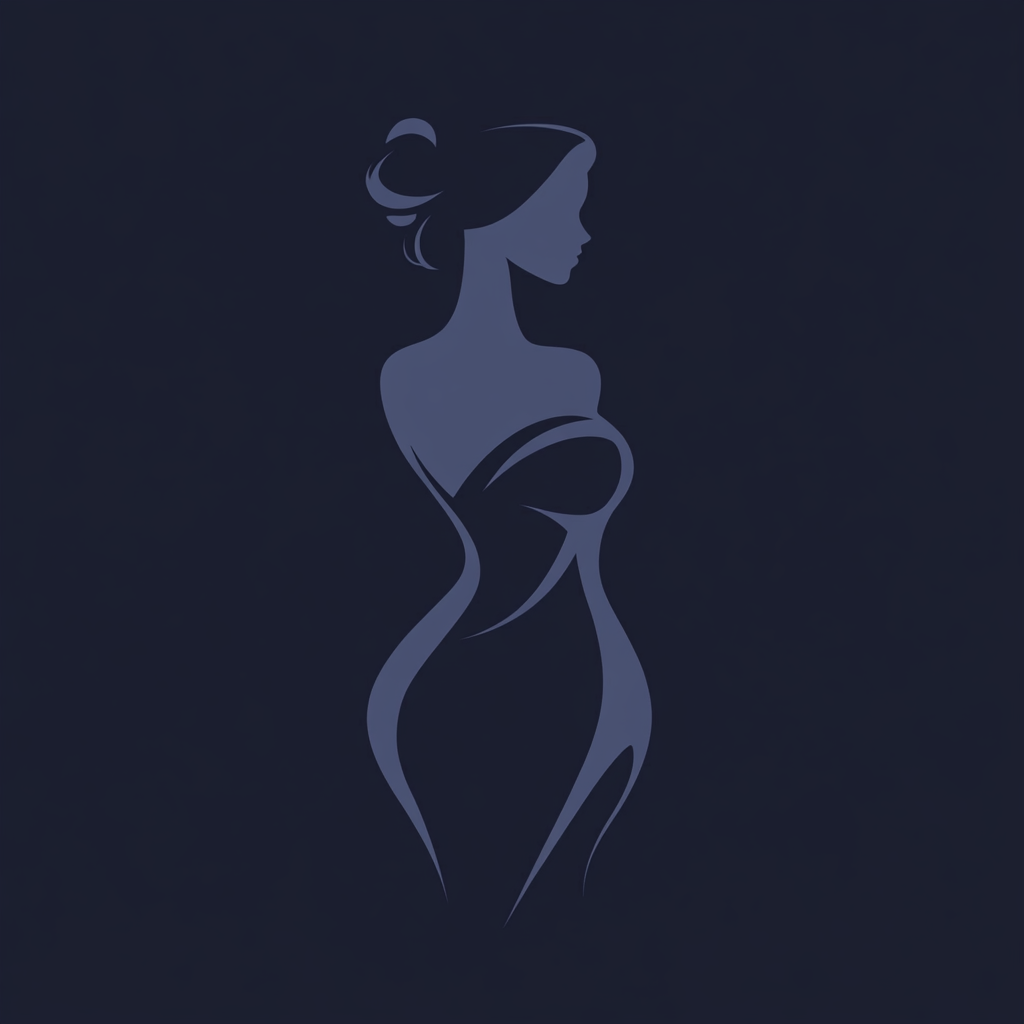 Create elegant logo for brand Navy Shapes for women.