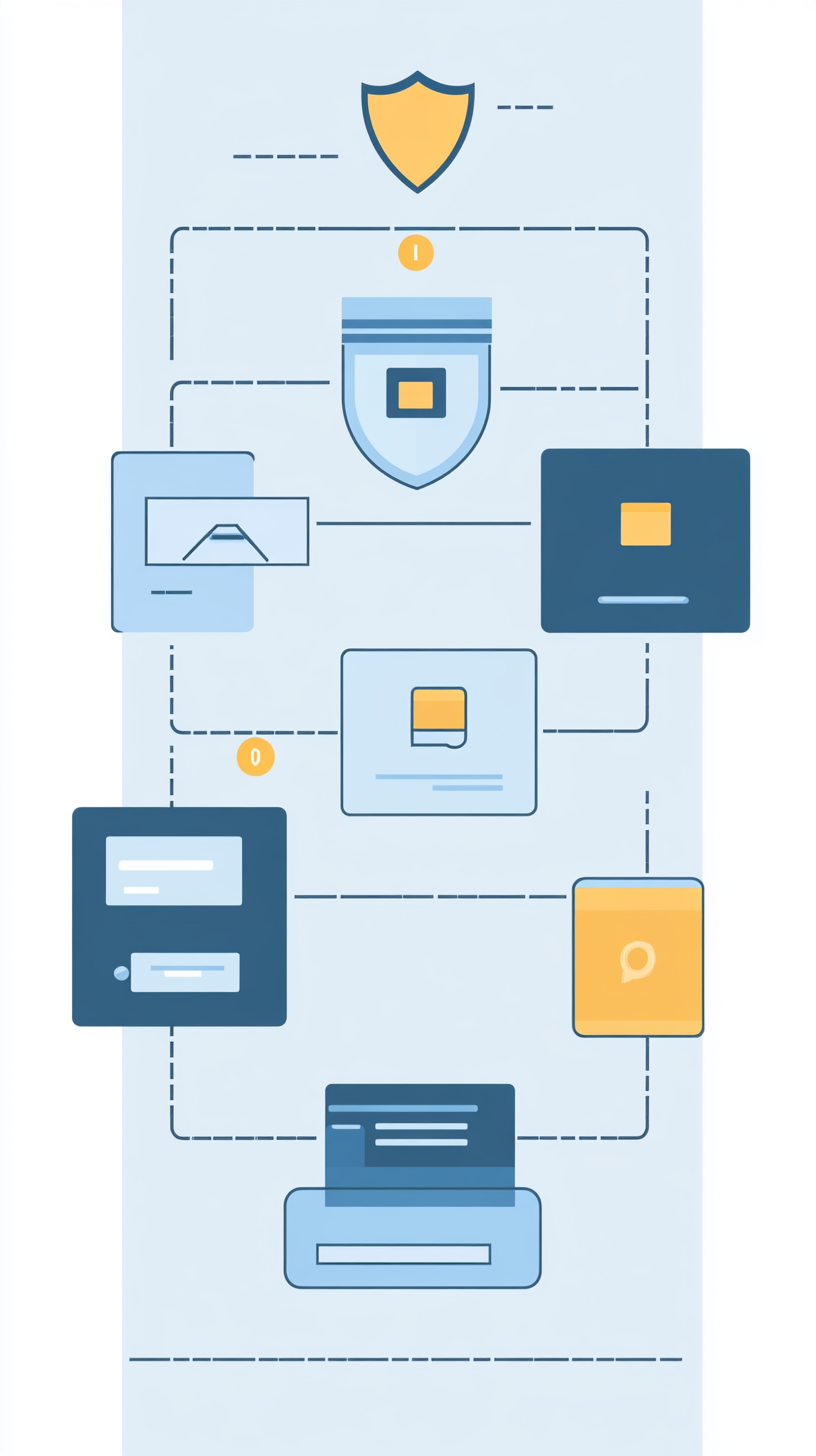 Create flowchart showing credit card payment process.